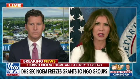 Noem Freezes NGO Grants