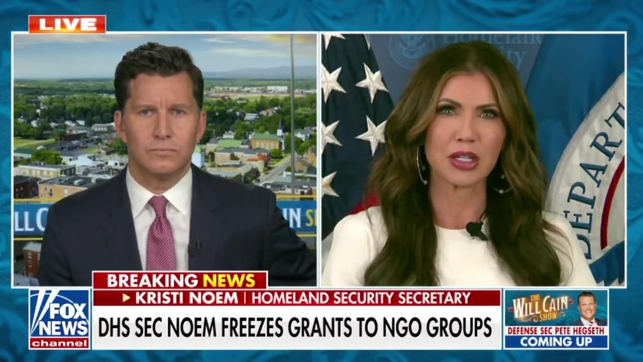 Noem Freezes NGO Grants