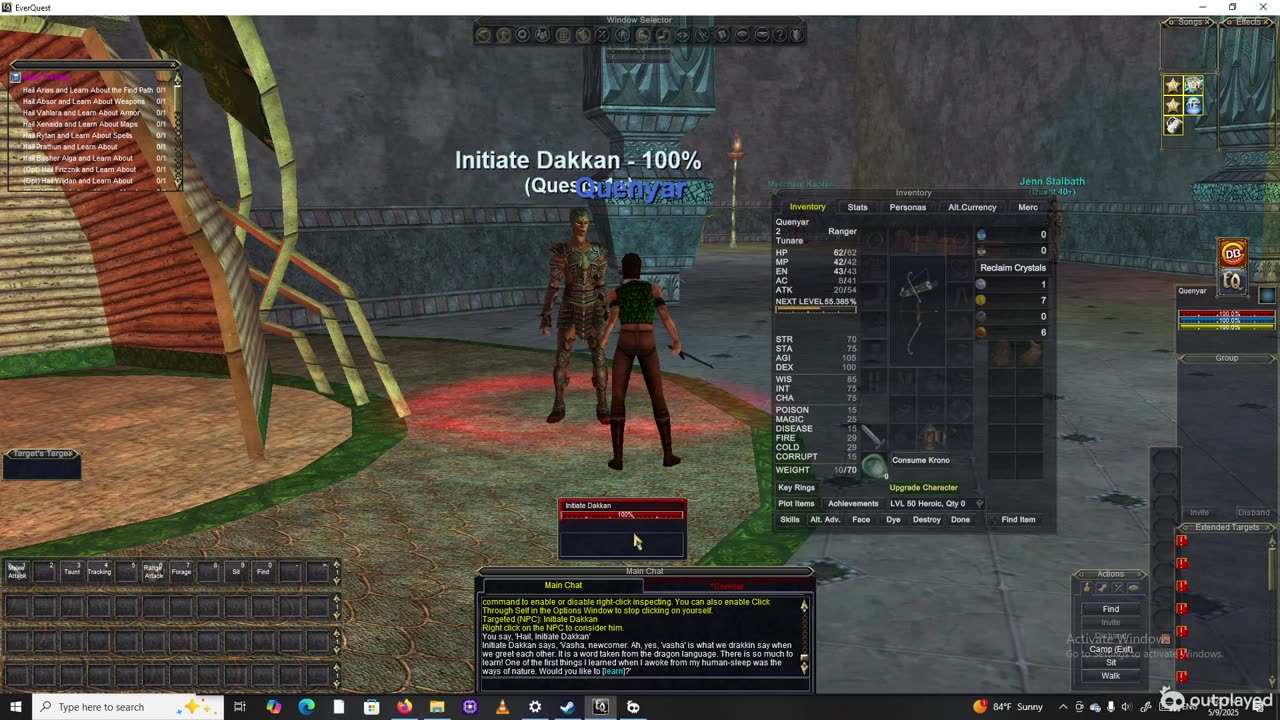 Quenyars adventures in Crescent Reach No 2! Everquest!