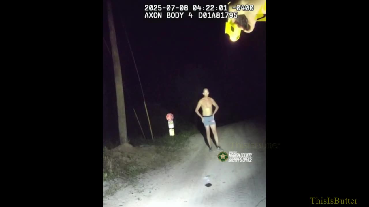 Man fired a flare gun toward a Marion County sheriff’s vehicle while a deputy was checking on him