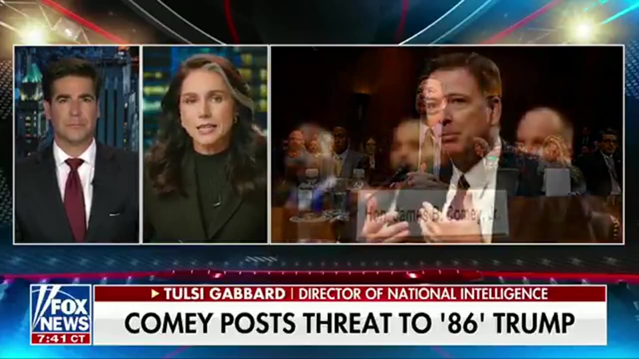 Tulsi Gabbard Suggests James Comey Should Be Imprisoned