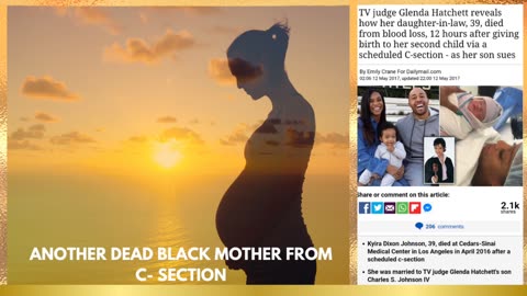 TV JUDGE GLENDA HATCHETT DAUGHTER - IN - LAW DIE 12 HOURS AFTER SCHEDULE C- SECTION