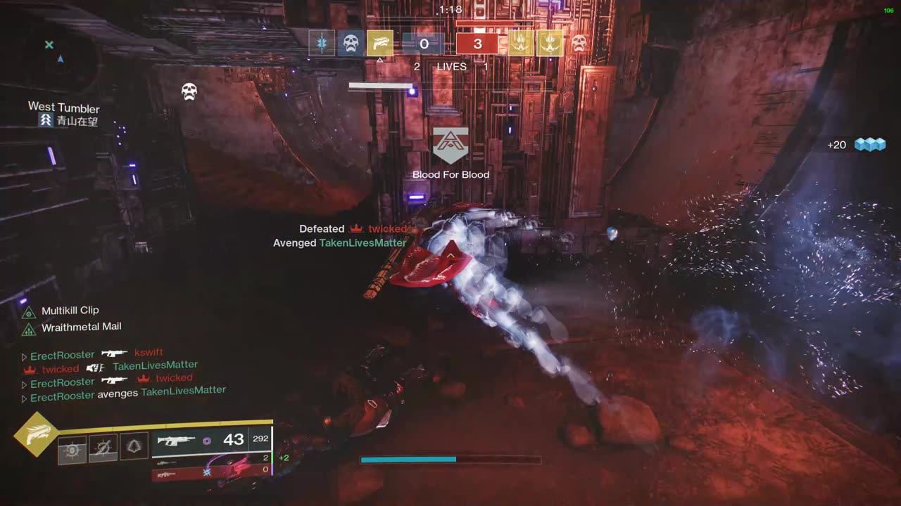 Destiny 2: Archives multkill clip gnawing hunger