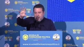 🔴 Intervento del Min. Matteo Salvini alla Scuola di Formazione Politica della Lega (Roma, 12.4.2025)