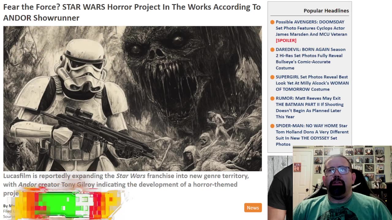 Tony Gilroy Stating That A Star Wars Horror Element Is In Production