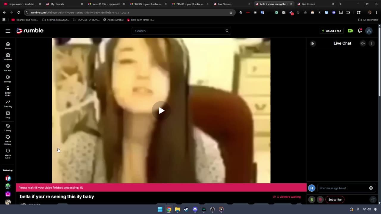 bella if you're seeing this ily baby