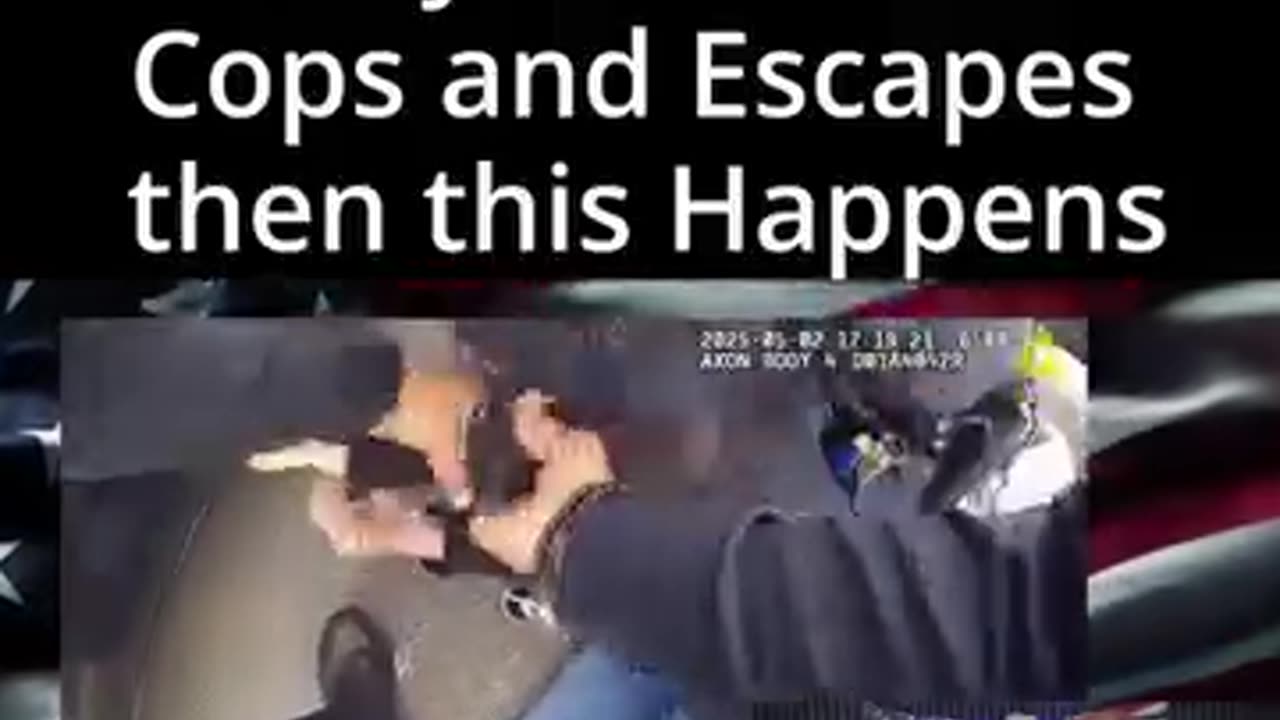 Guy Tricks the Cops and Escapes then this Happens