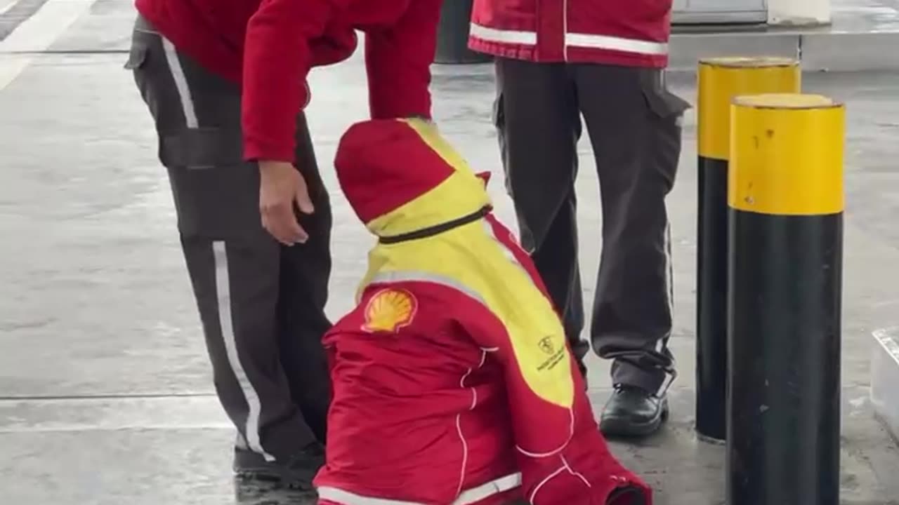 Kind Man Lends Stray Dog His Jacket