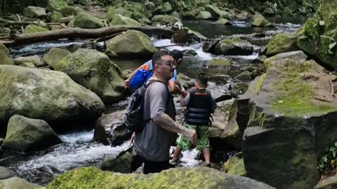 🌊 Morning River Trekking at CEDAR, Bukidnon 🇵🇭 Adventure Awaits!