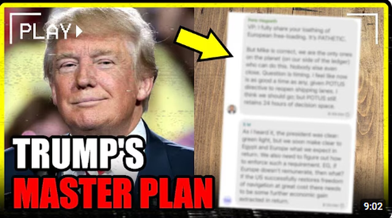 The “LEAK” was Trump’s GENIUS PLAN.