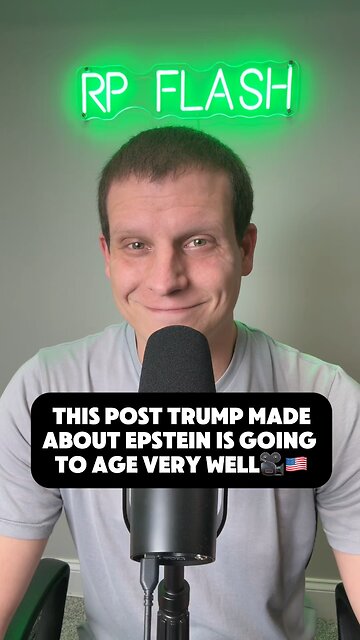 This post Trump made on Christmas about Epstein is going to age very well 🎥🇺🇸