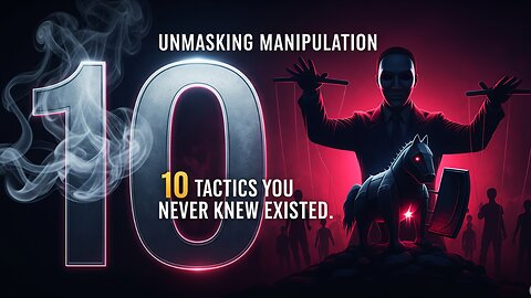 Unmasking Manipulation: 10 Tactics You Never Knew Existed