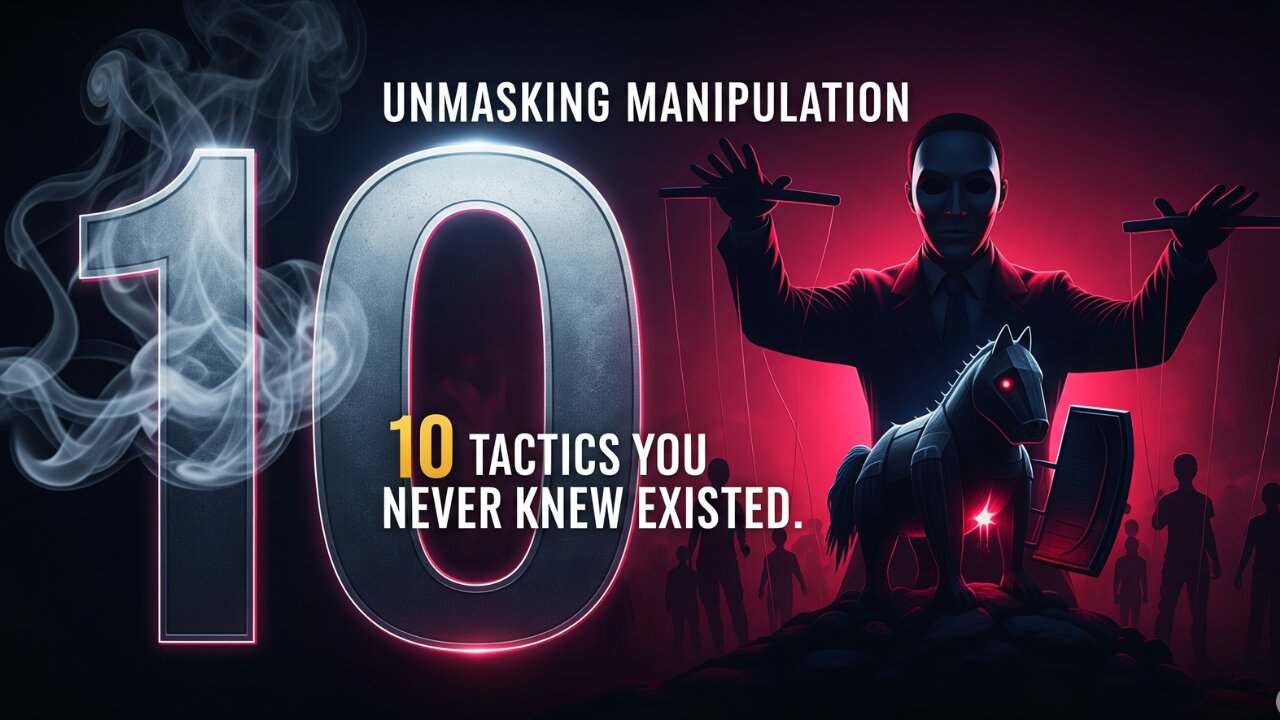 Unmasking Manipulation: 10 Tactics You Never Knew Existed