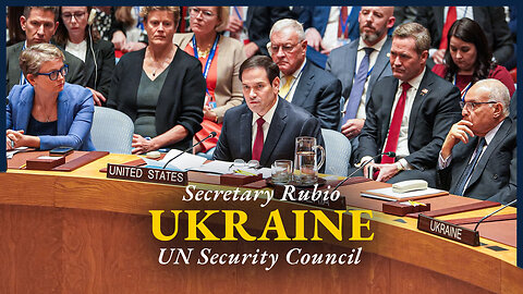 Secretary Rubio participates in a UN Security Council Ministerial Meeting on Ukraine