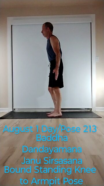 Baddha Dandayamana Janu Sirsasana