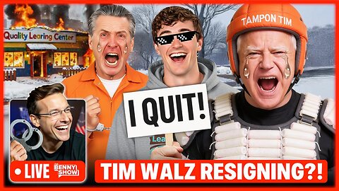 🚨Tim Walz to RESIGN from Office After Somali Scandal, Newsom in PANIC Over Our Fraud Investigation…