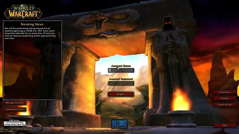 World of Warcraft [OST] "Vanilla Login Screen" [Extended] [30 Minutes] #RumbleMusic
