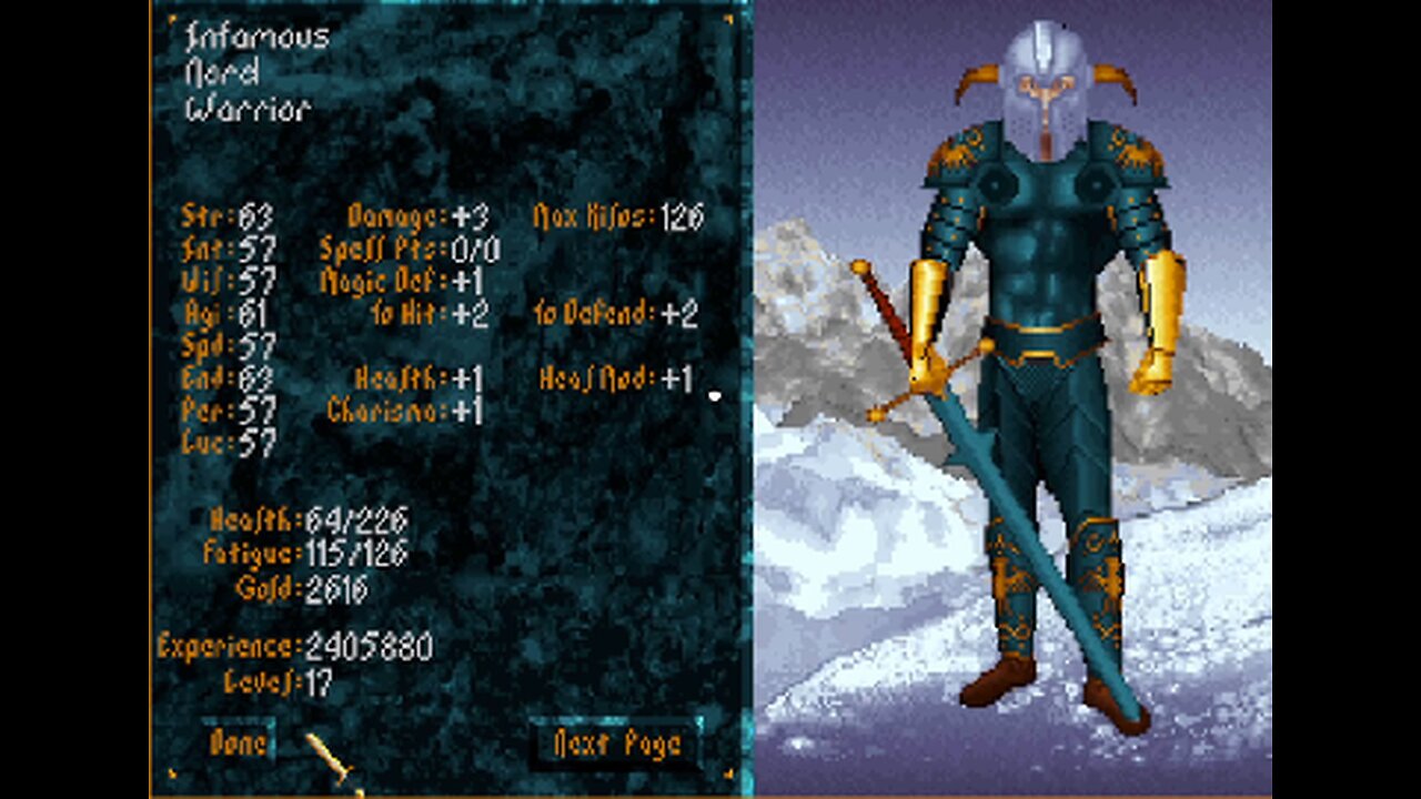 The Elder Scrolls 1: Arena (Selena's Web)