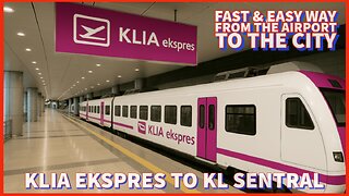 Kuala Lumpur Airport Express Express To Sentral Station - Fast & Convenient - Malaysia 2025