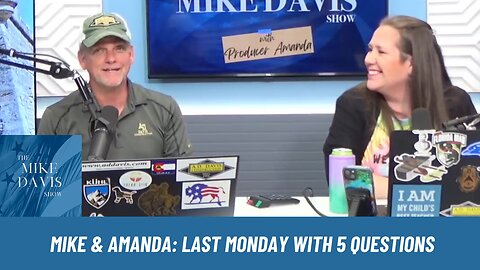 Join Mike Davis & Producer Amanda "This Evening" to Start the Week Right
