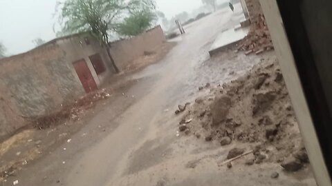 Raining