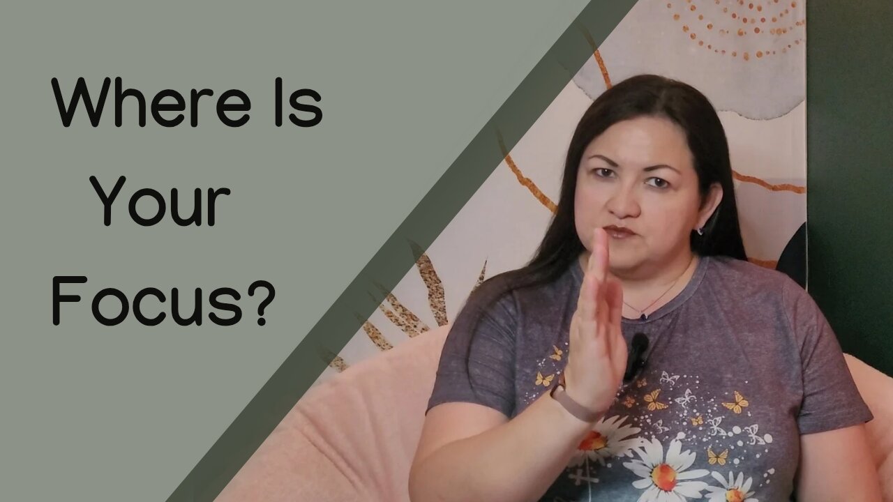 Focus on Jesus