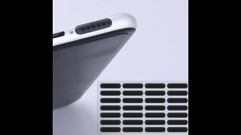 Anti-Dust Adhesive Sticker Kit, for Type-C & Lightning Port