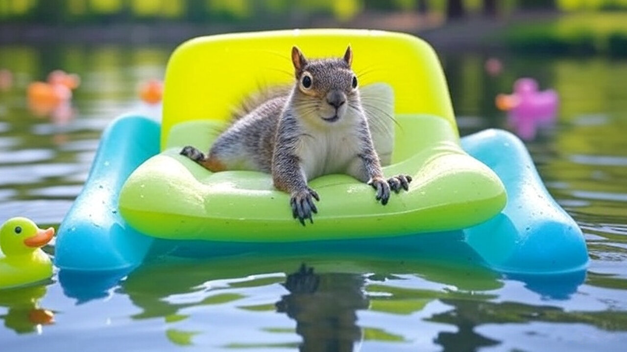 PNUT 'n me on the lazy river