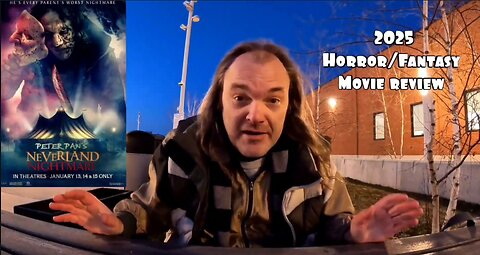 Peter Pan's Neverland Nightmare 2025 Horror/Fantasy Movie Review