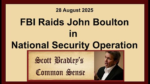 FBI Raids John Boulton in National Security Operation