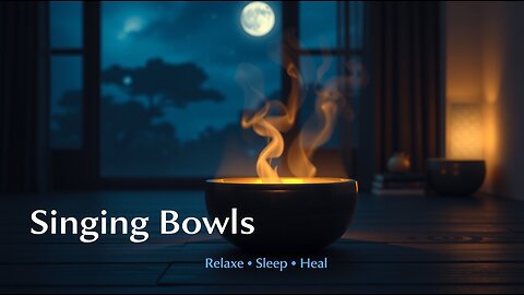 Singing Bowls for Meditation, Relaxation & Sleep 🕉️🌙 #1307