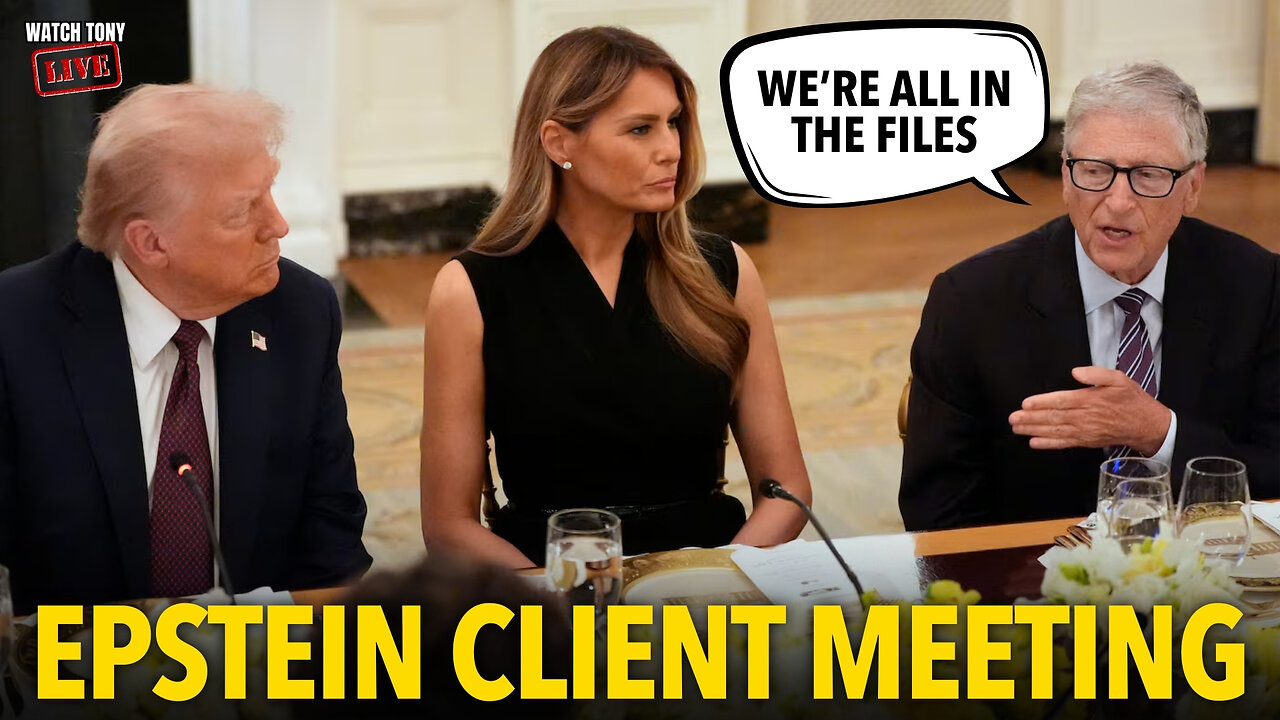 Trump Rolls Out Red Carpet for Epstein Friend Bill Gates | The Tony Michaels Podcast #986
