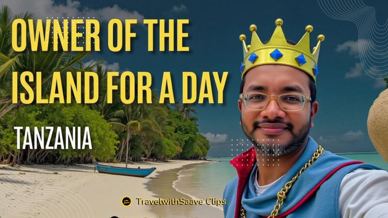 Spent $150 & Owned an Island for a Day in Tanzania | Ft. Sarit Das | TravelwithSaave Clips