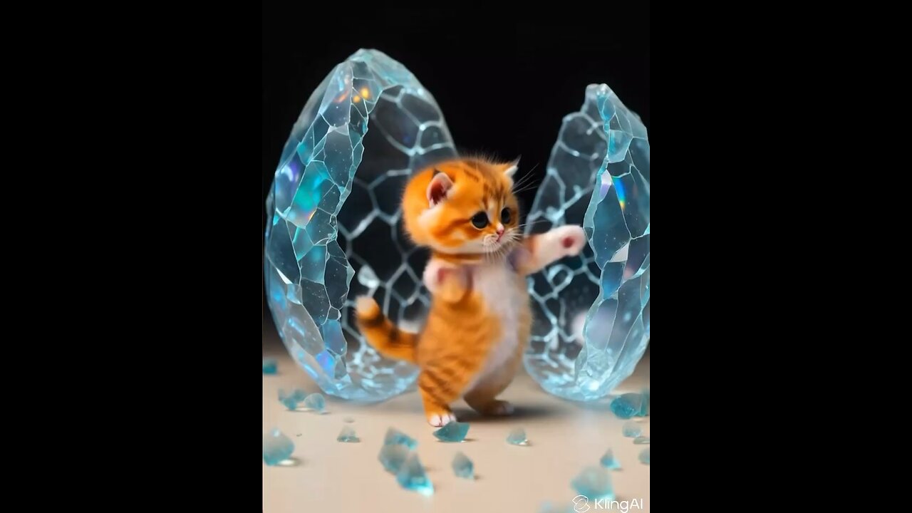 Cute little miniature kitten ASMR