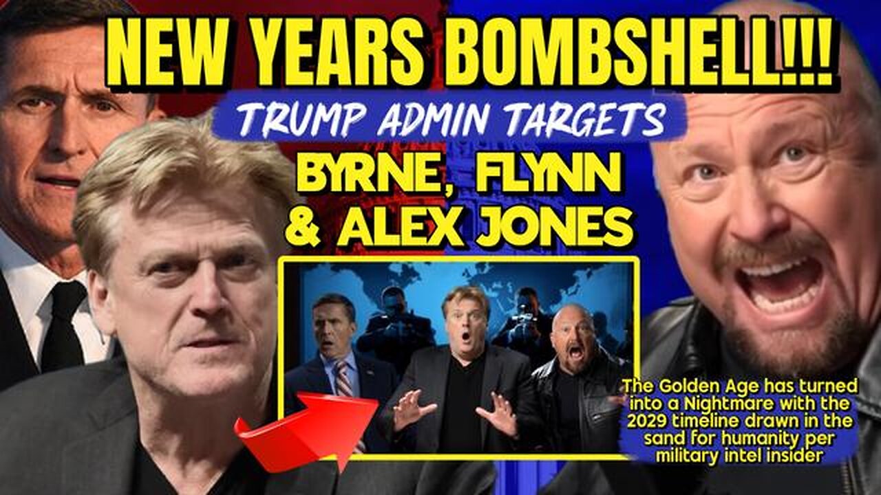 The Awake Nation 01.05.2026 New Years Bombshell: Trump Admin Targets Byrne, Flynn And Alex Jones