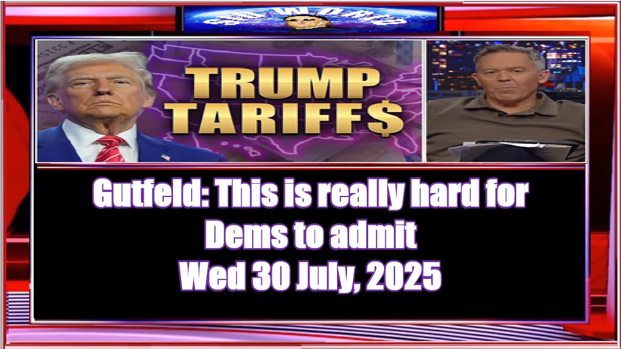 Gutfeld This is really hard for Dems to admit