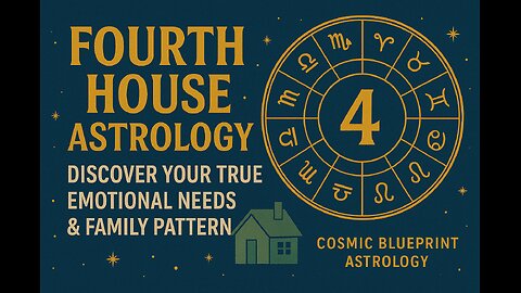 Fourth House Astrology: Discover Your True Emotional Needs & Family Patterns