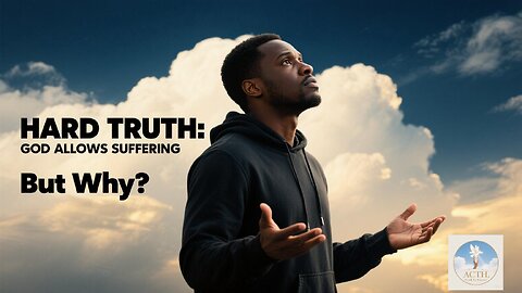HARD TRUTH: GOD ALLOWS SUFFERING,BUT HERE'S WHY