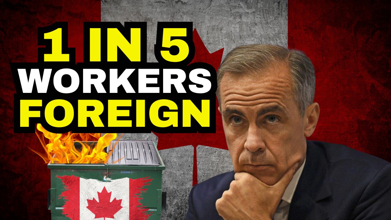 Carney Catastrophe: 1 In 5 Canadian Private Sector Jobs Are Temporary Foreign Workers