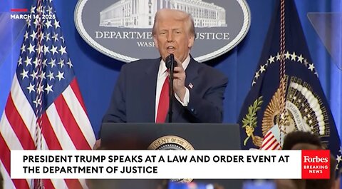 BREAKING: Trump Torches 'Corrupt Group Of Hacks And Radicals' During Biden-Era DOJ At Justice Dept