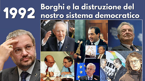 🔴1992 - Claudio Borghi e la distruzione del nostro sistema democratico.