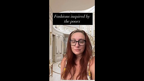 Show the poors that you get them #stupidrichpeoplefashion #fashionfail #fashion #funny