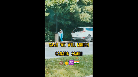 Indian couple in Canada caught dumping garbage just like they would in India!