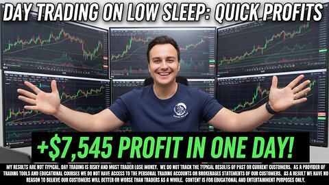 Daytrading 4 tickers - one gap up short and one parabolic price action
