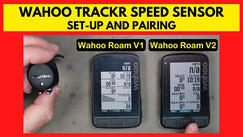 How to Pair Your Wahoo Tracker Speed Sensor in Minutes! [EASY]