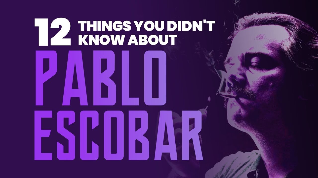 12 Insane Things You didn't Know About Pablo Escobar