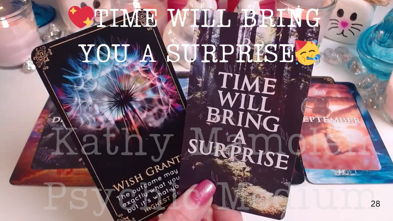 💖TIME WILL BRING YOU A SURPRISE🥳WALK WITH ME💖💍🪄 COLLECTIVE LOVE TAROT READING💓✨