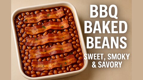 The BEST Baked Beans Ever? Bacon, BBQ, & Big Flavor! 🫘🥓