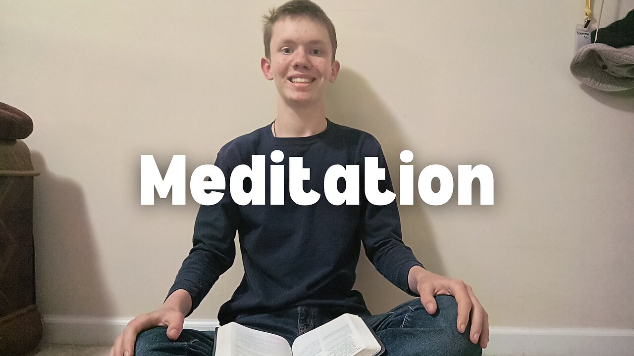 How to do Christian meditation.