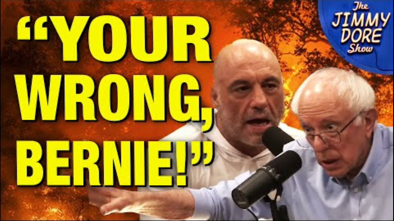 Rogan SHUTS DOWN Bernie Sanders Over Climate Change!